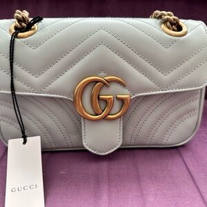 Gucci Light Greenish/ blue Mini Bag - comes with all packaging - NEW